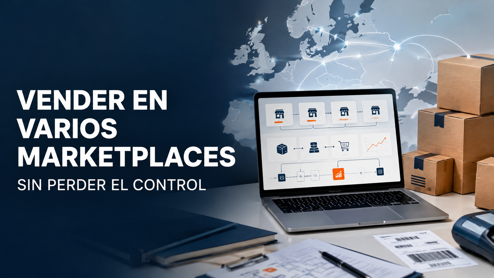 Cómo vender en varios marketplaces europeos sin perder margen ni control