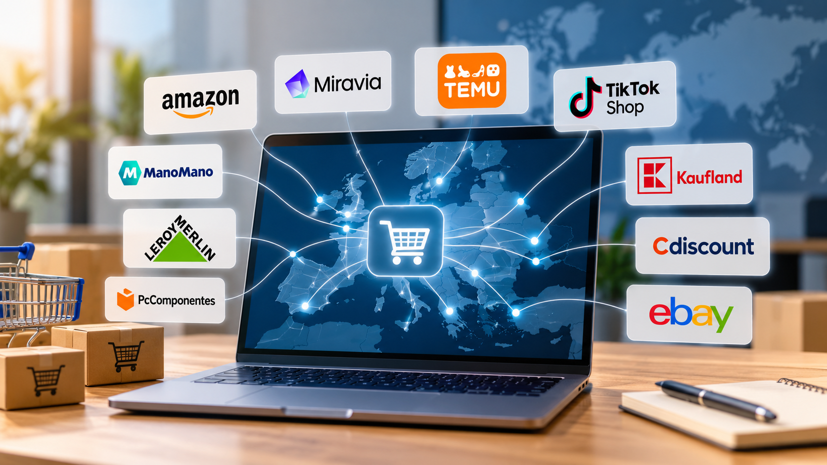 Comercio global desde tu escritorio