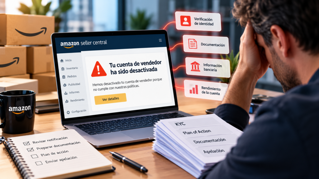 Cuenta de Amazon desactivada