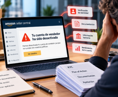 Cuenta de Amazon desactivada