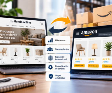 Venta multicanal_ tienda online y Amazon
